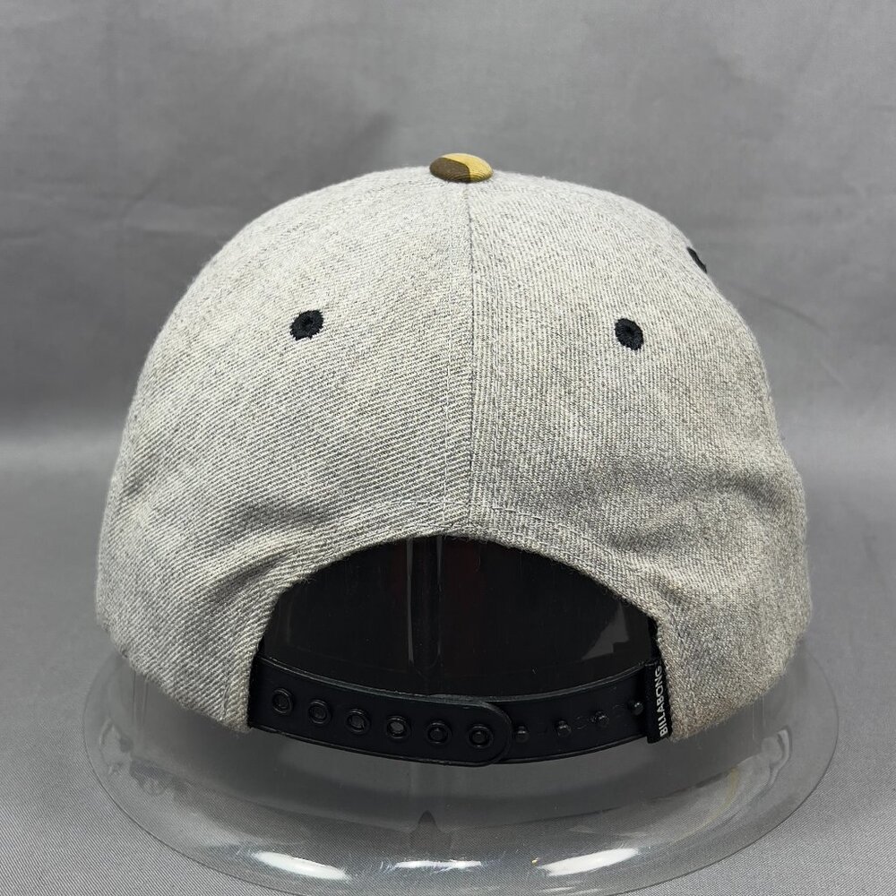 Billabong Snap Back Cap Hat Surf Brown Camo Camouflage Baseball Outdoor Boys - Picture 3 of 14